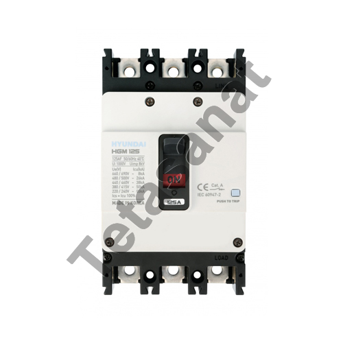 HGM-125-FIX کلید اتوماتیک فیکس هیوندای150 آمپر - تصویر 1