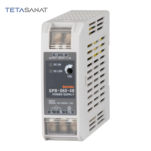 SPB-060-48 منبع تغذیه 48 ولت 1.3 آمپر آتونیکس SPB-060-48 - تصویر 1