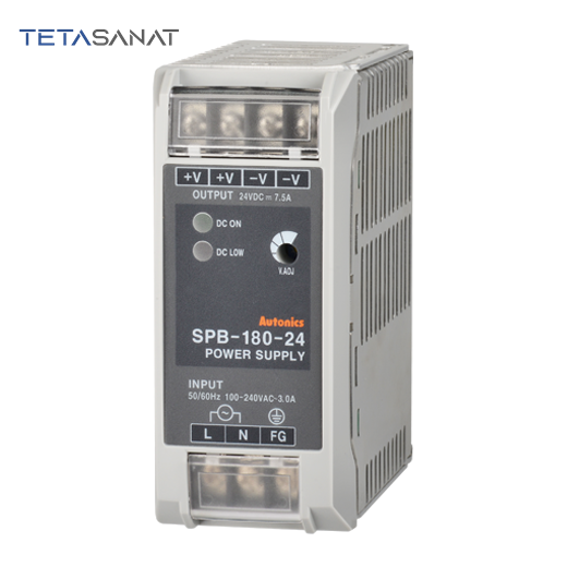SPB-180-24 منبع تغذیه 24 ولت 7.5 آمپر آتونیکس SPB-180-24 - تصویر 1