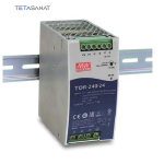 منبع تغذیه 24 ولت 10 آمپر مین ول TDR-240-24