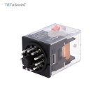 رله 110 ولت 11 پایه امرون MKS-3PIN-110AC