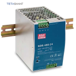 منبع تغذیه 24 ولت 20 آمپر مین ول NDR-480-24 - تصویر 2
