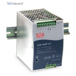 منبع تغذیه 24 ولت 20 آمپر مین ول SDR-480P-24 - تصویر 2