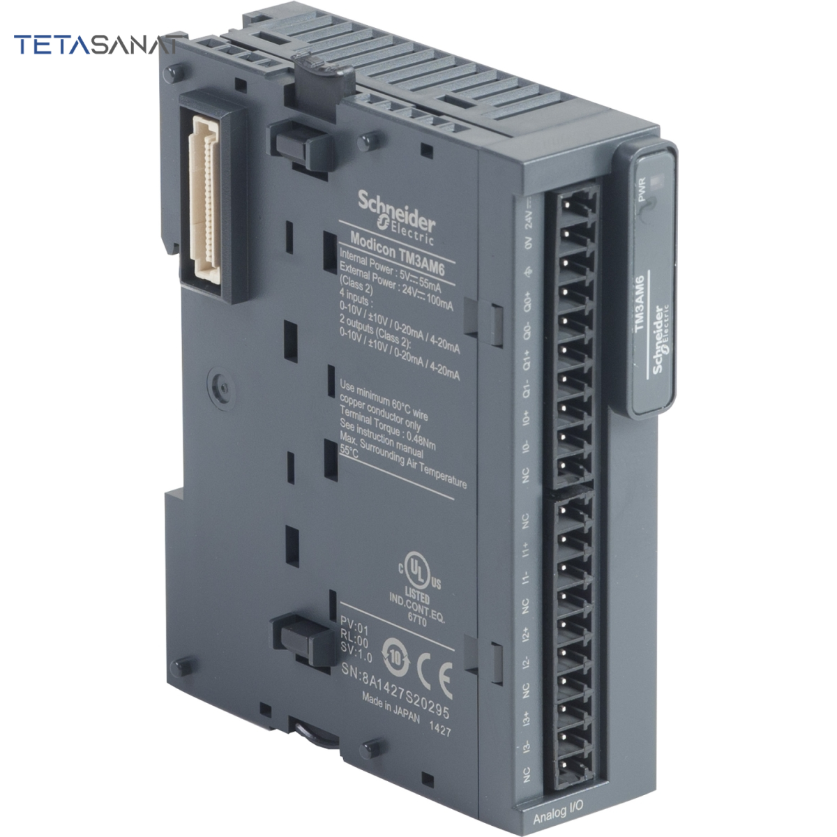 ماژول آنالوگ اشنایدر TM3AM6 - تصویر 2