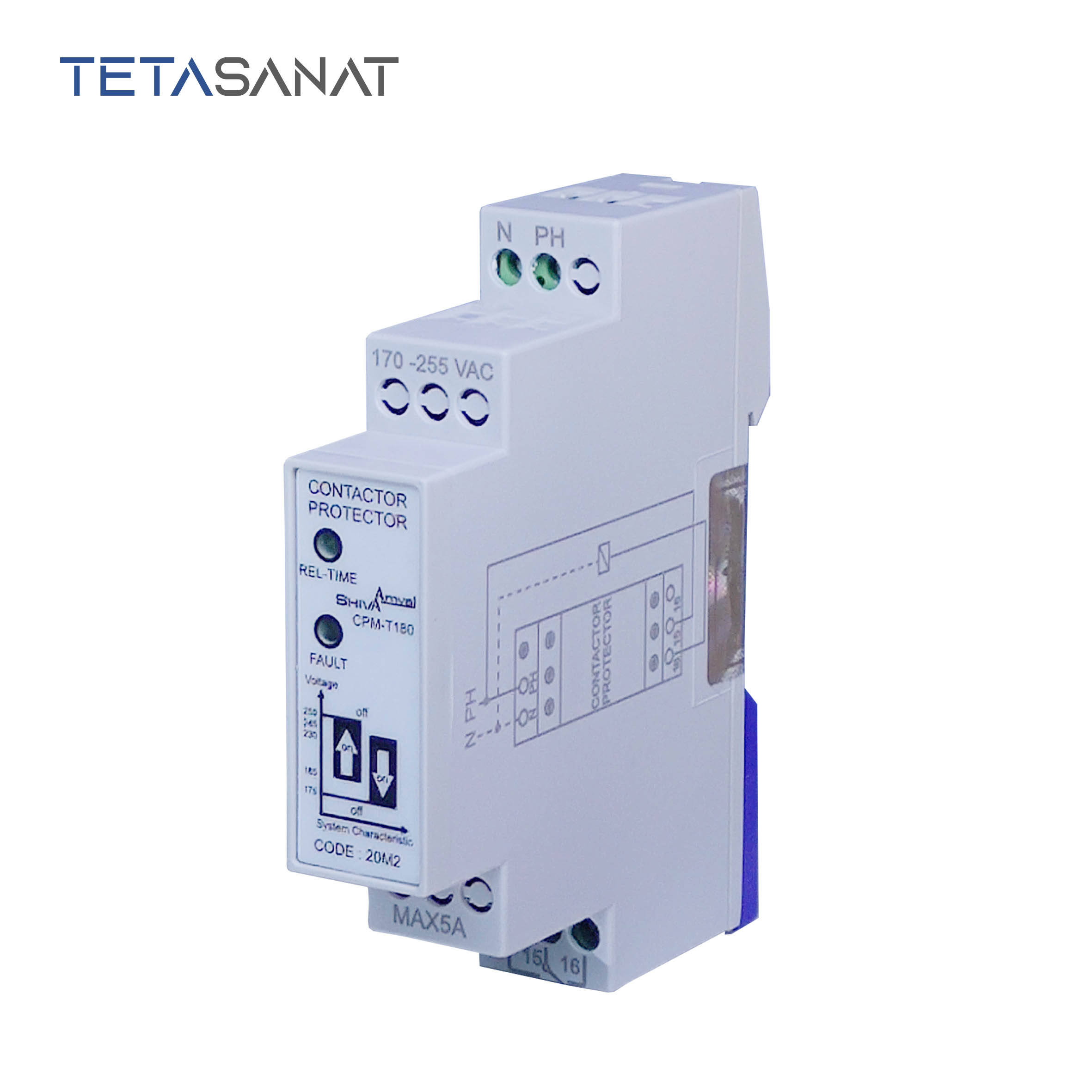 فروش محافظ کنتاکتور شیوا امواج | آموزش نصب و راه اندازی محافظ کنتاکتور شیوا، دستگاهی مناسب برای حفاظت بوبین کنتاکتور و تجهیزات تکفاز