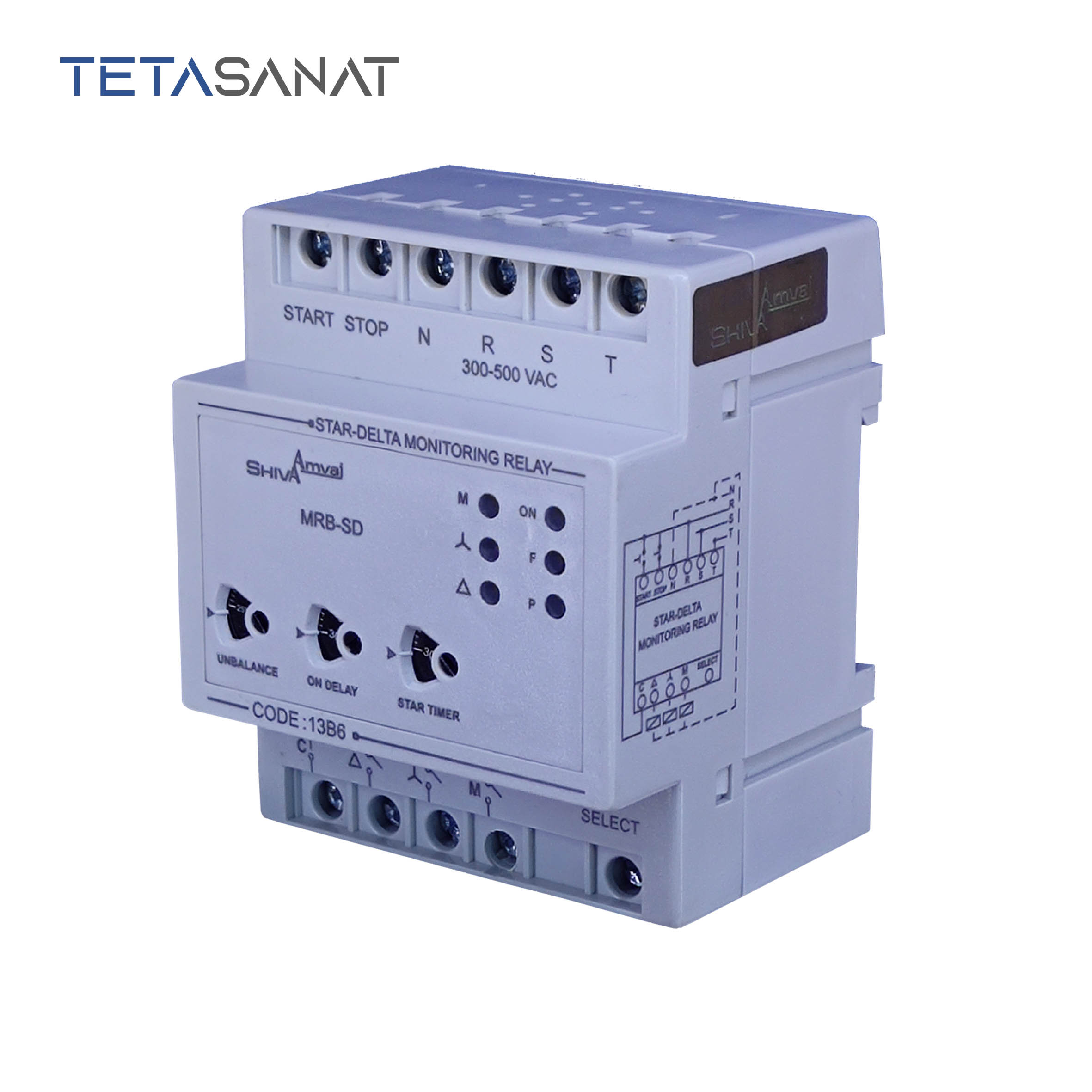 کنترل فاز ستاره مثلث شیوا امواج