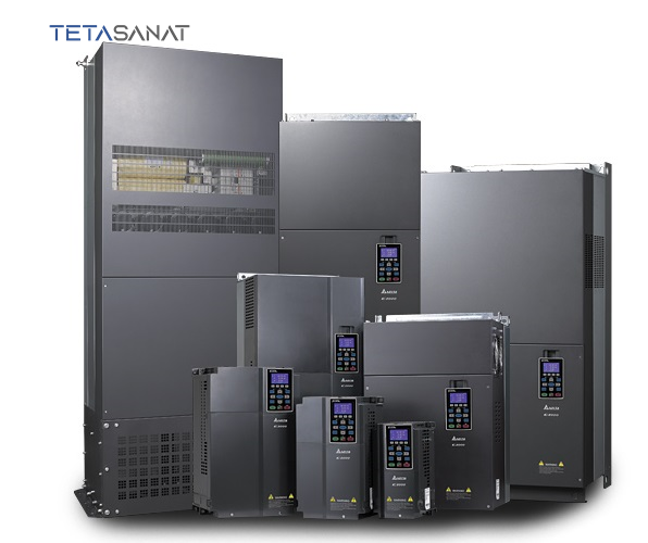 C2000-46 اینورتر سه فاز 45kW دلتا VFD450C43S-00 - تصویر 1