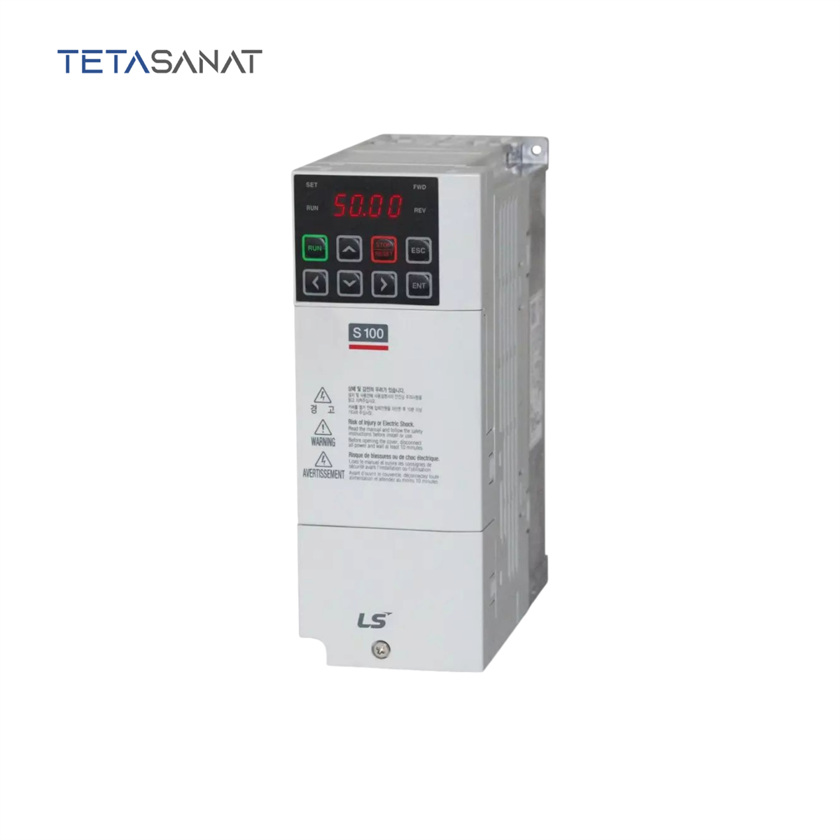 S100-1 اینورتر تکفاز 2/2kW ال اس LSLV0022S100-1EOFNM - تصویر 1