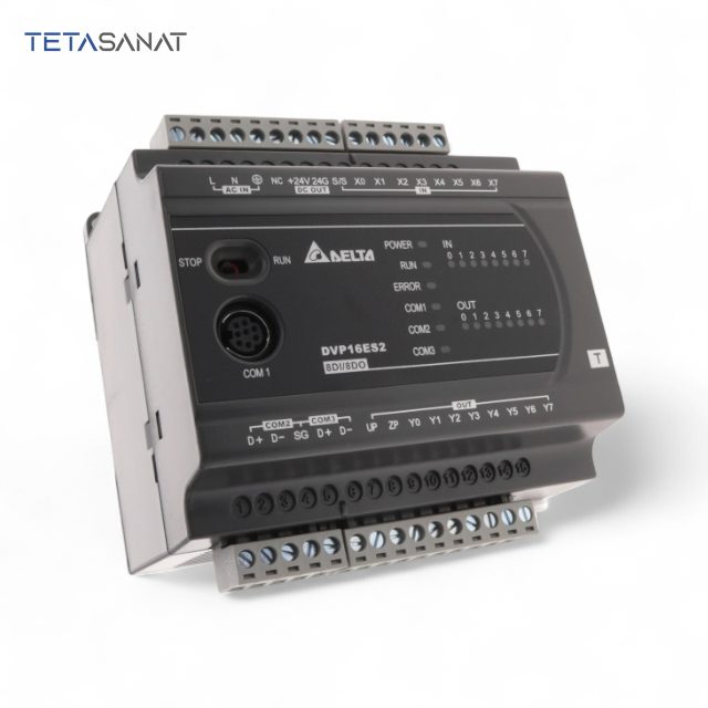 DVP16ES200T PLC دلتا DVP16ES200T - تصویر 1