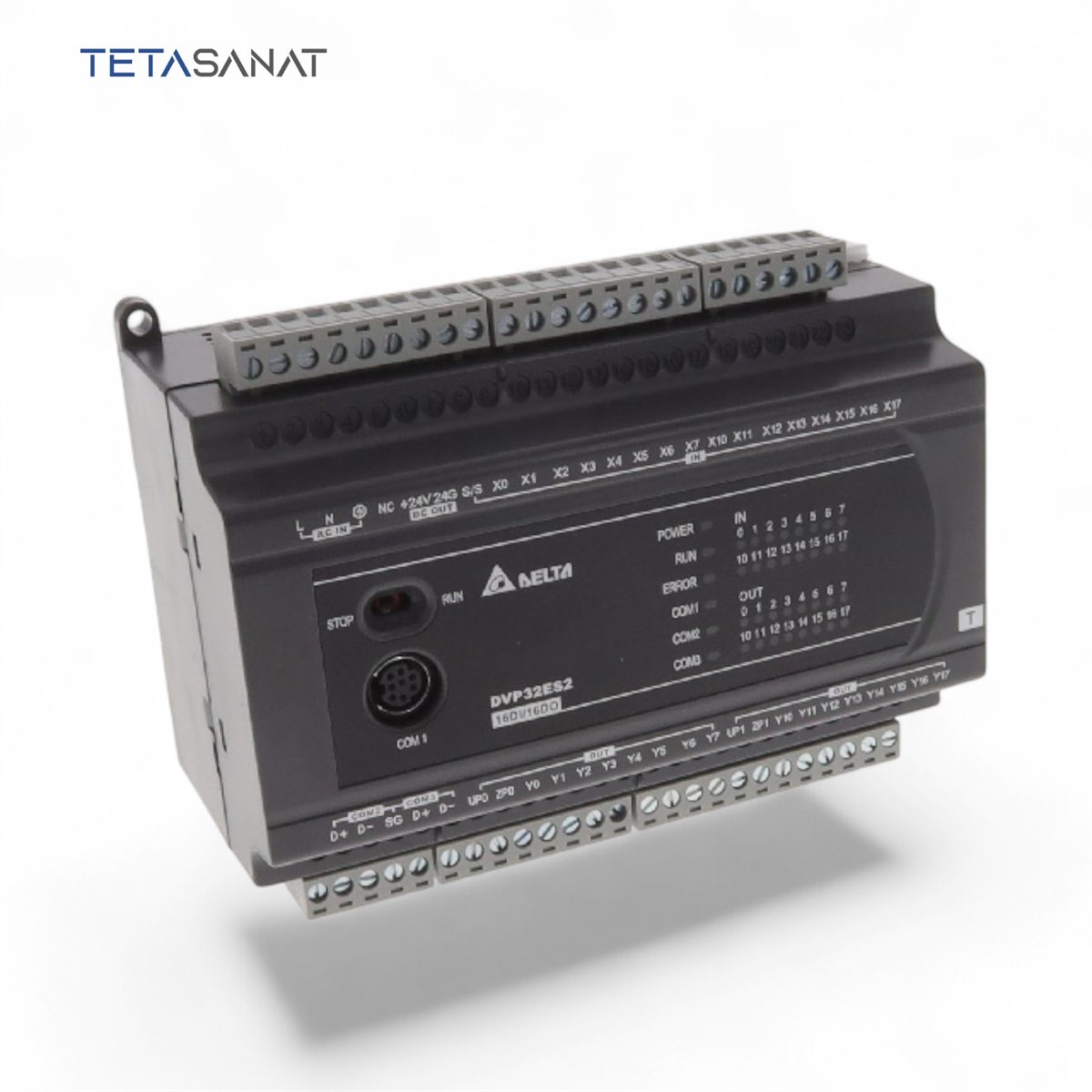 DVP32ES200T PLC دلتا DVP32ES200T - تصویر 1