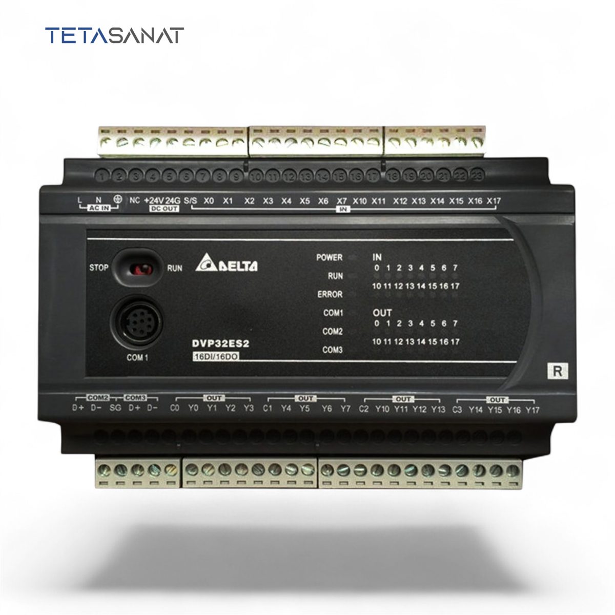 DVP32ES200TC PLC دلتا DVP32ES200TC - تصویر 1