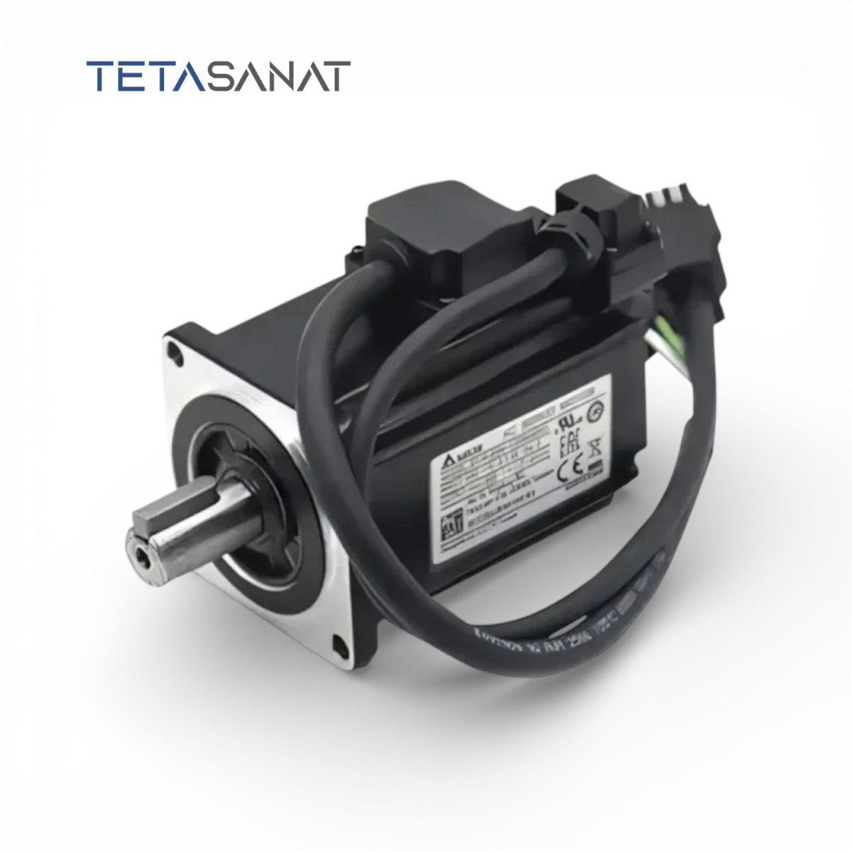 پک کامل سروو موتور ECM-B3M-C20602RS1 و سروو درایو ASD-B3-0221-L دلتا سری B3 ساده 200 وات 3000 دور - تصویر 2