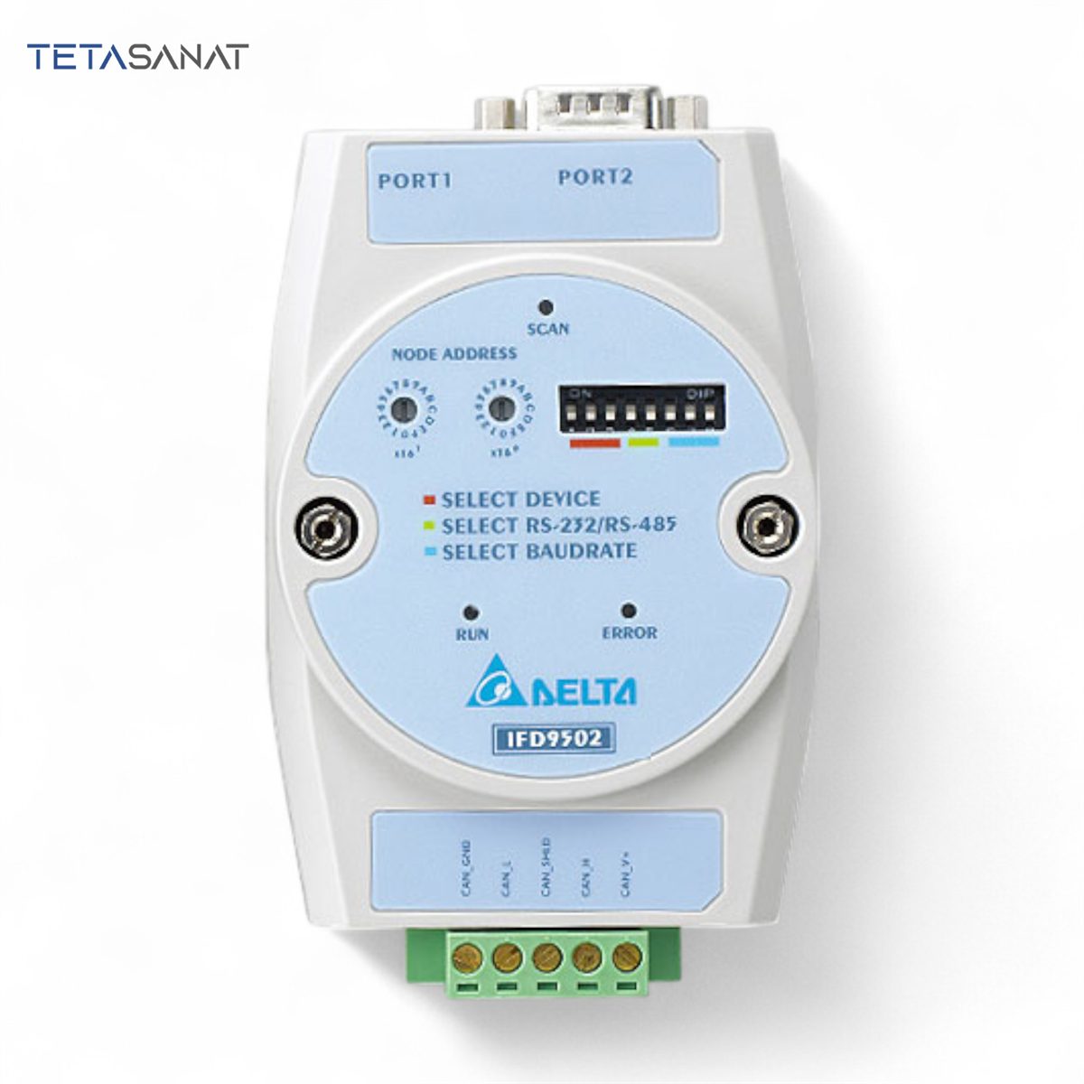 IFD9502 مبدل ارتباطی دلتا IFD9502 - تصویر 1