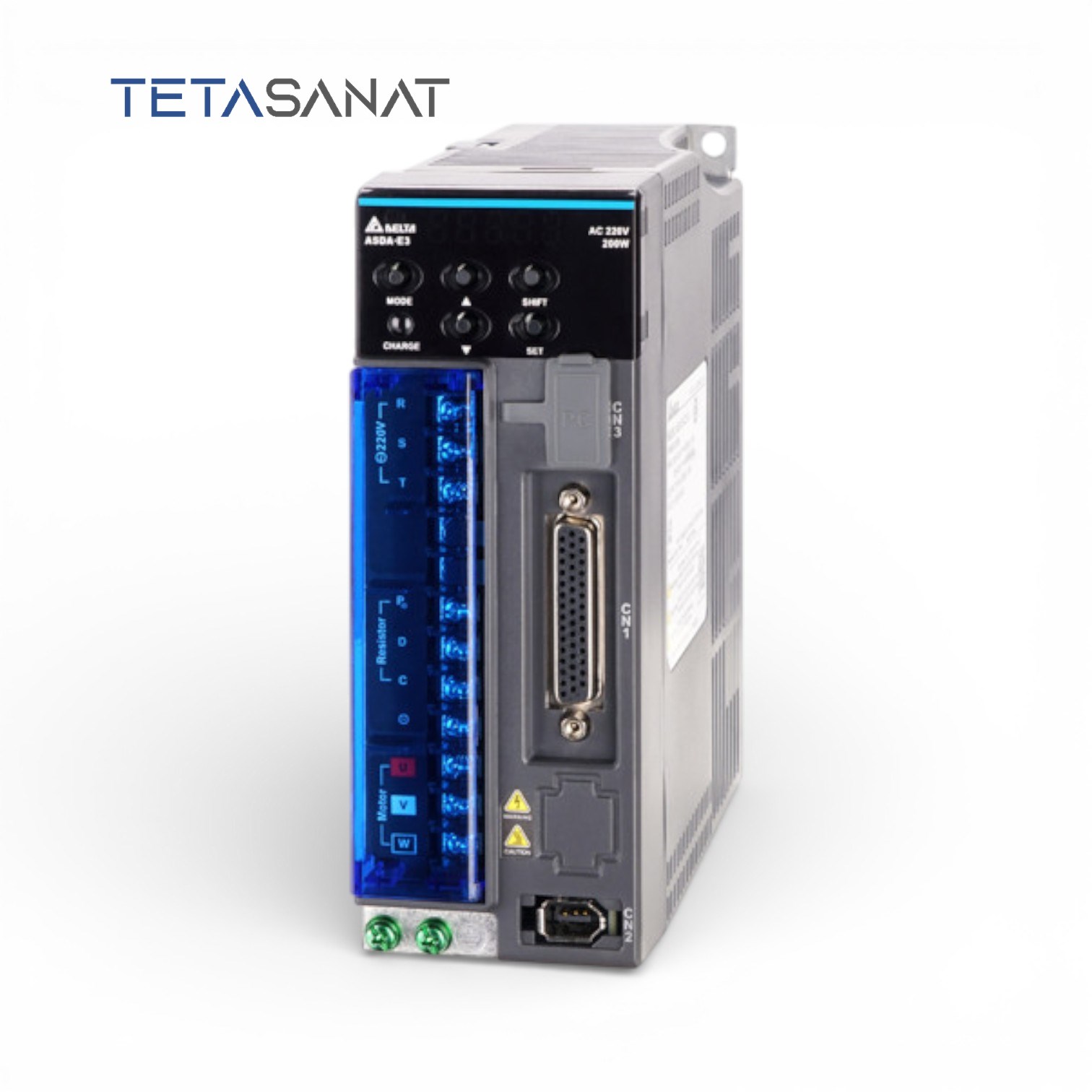 e3-1 سروو درایو 400 وات سری E3 دلتا ASD-E3-0421-L - تصویر 1