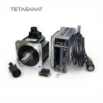 پک کامل سروو موتور ECMA-C21010S9 و سروو درایو ASD-B2-1021-B دلتا سری B2 ترمزدار1 کیلووات 3000 دور