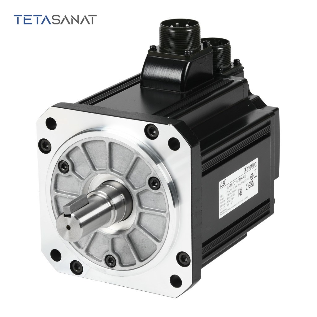 APM-FE16DMK-1 سروو موتور 1.6 کیلووات 2000 دور ساده APM-FE16DEKE ال اس - تصویر 1