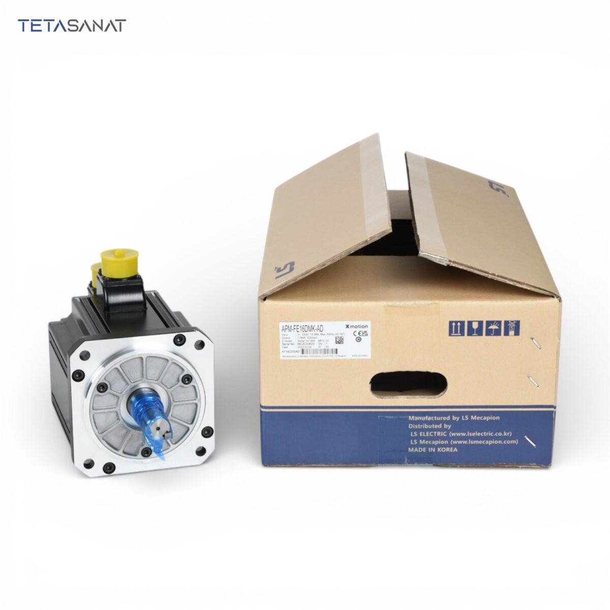 سروو موتور 1.6 کیلووات  2000 دور ساده APM-FE16DEKE ال اس - تصویر 3