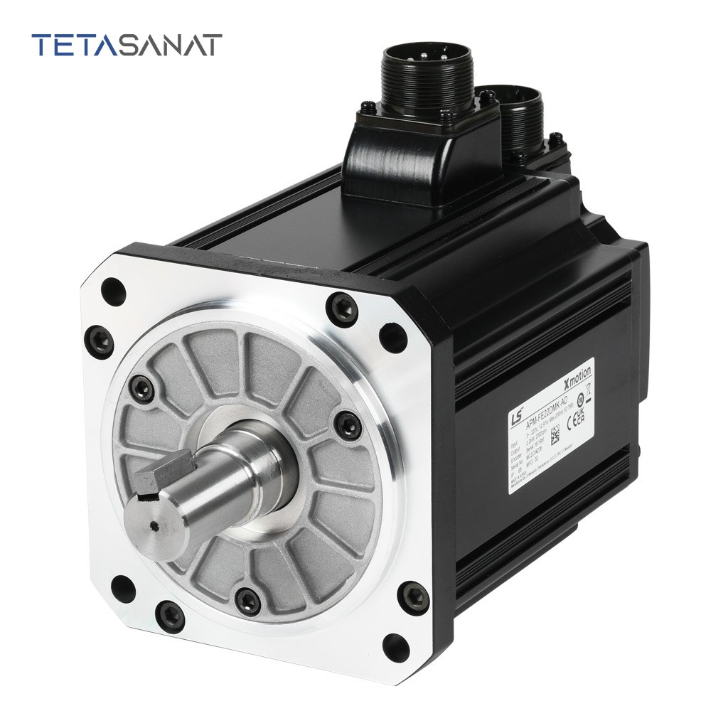 APM-FE22DMK-1 سروو موتور 2.2 کیلووات 3000 دور ساده APM-FE22AEKE ال اس - تصویر 1