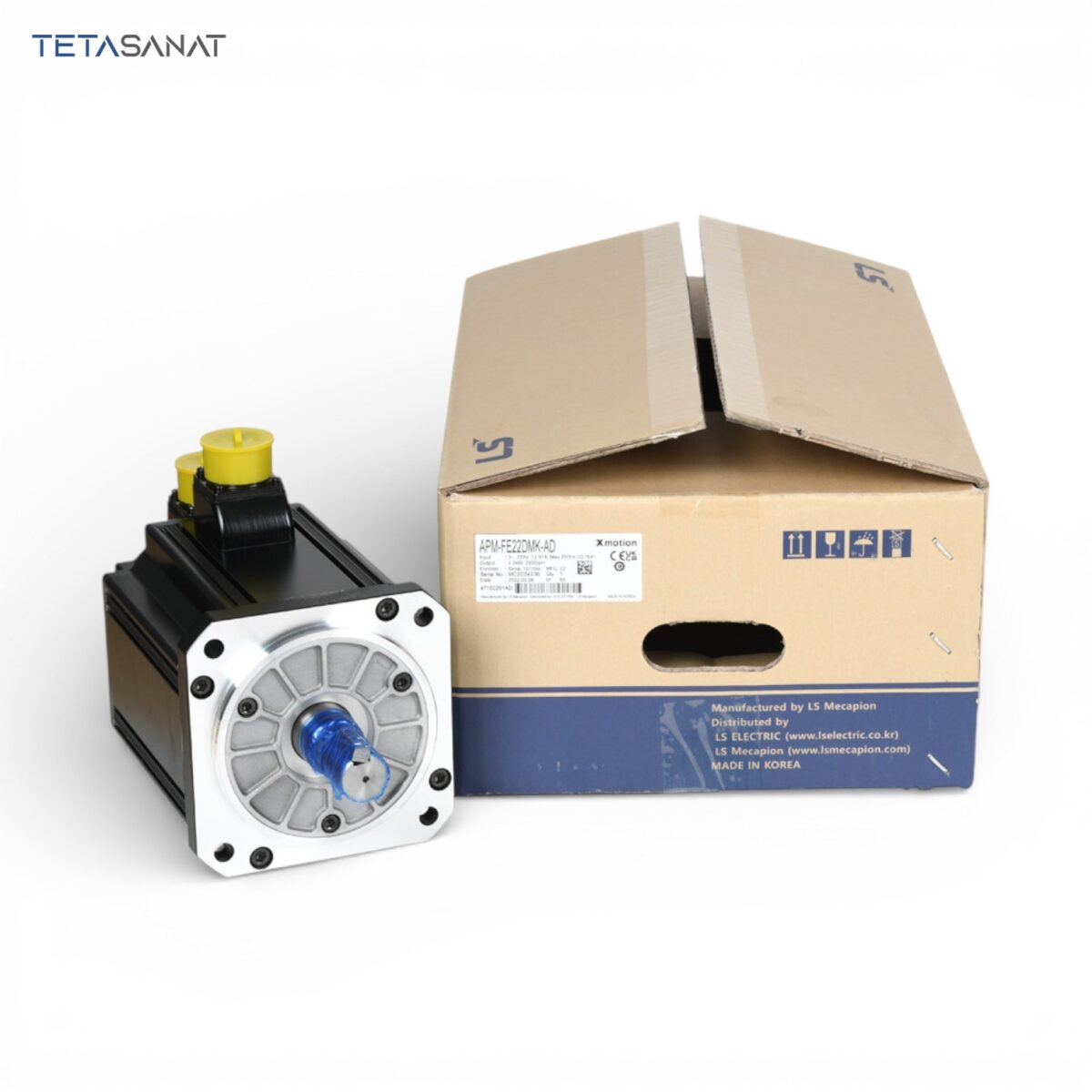سروو موتور 2.2 کیلووات  2000 دور ساده APM-FE22DMKE ال اس - تصویر 3