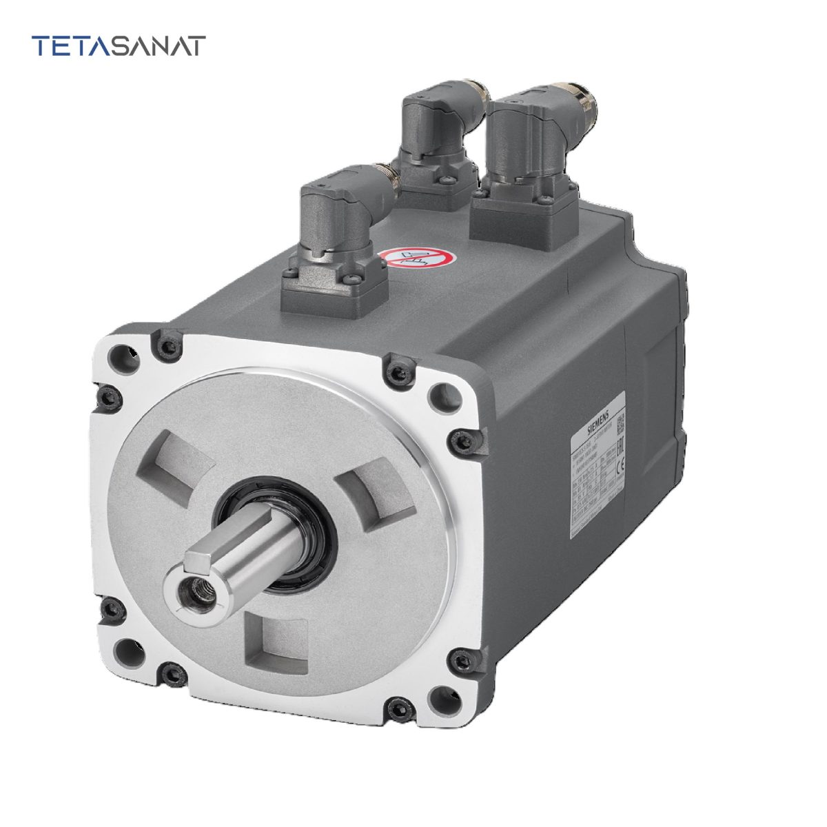 پک کامل سروو موتور 1FL6094-1AC61-2LB1 و سروو درایو 6SL3210-5FE15-0UF0 زیمنس سری V90 ترمزدار 5 کیلووات 2000دور - تصویر 2