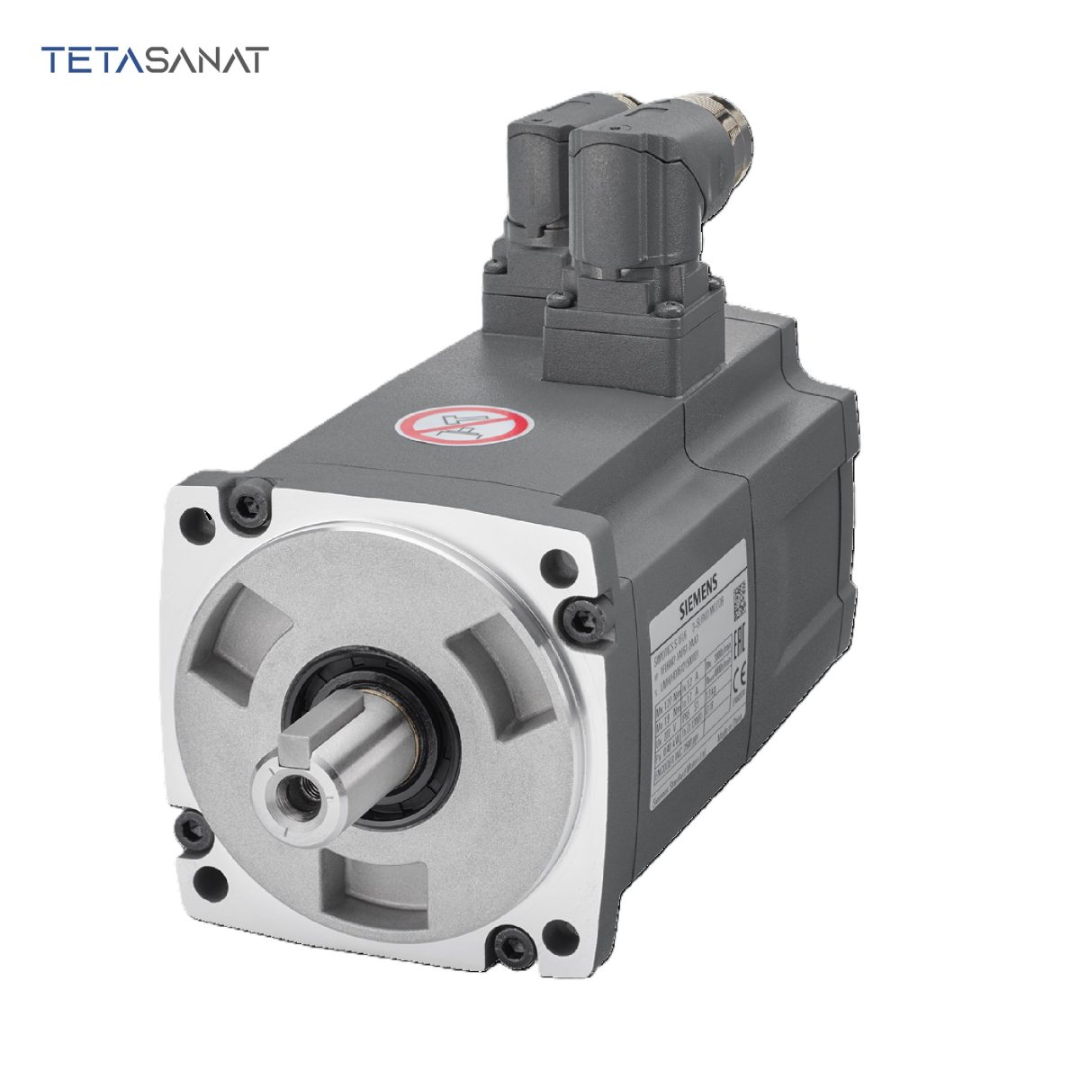 پک کامل سروو موتور 1FL6042-1AF61-2AB1 و سروو درایو 6SL3210-5FE10-4UA0 زیمنس سری V90 ترمزدار 0.4 کیلووات 3000دور - تصویر 2