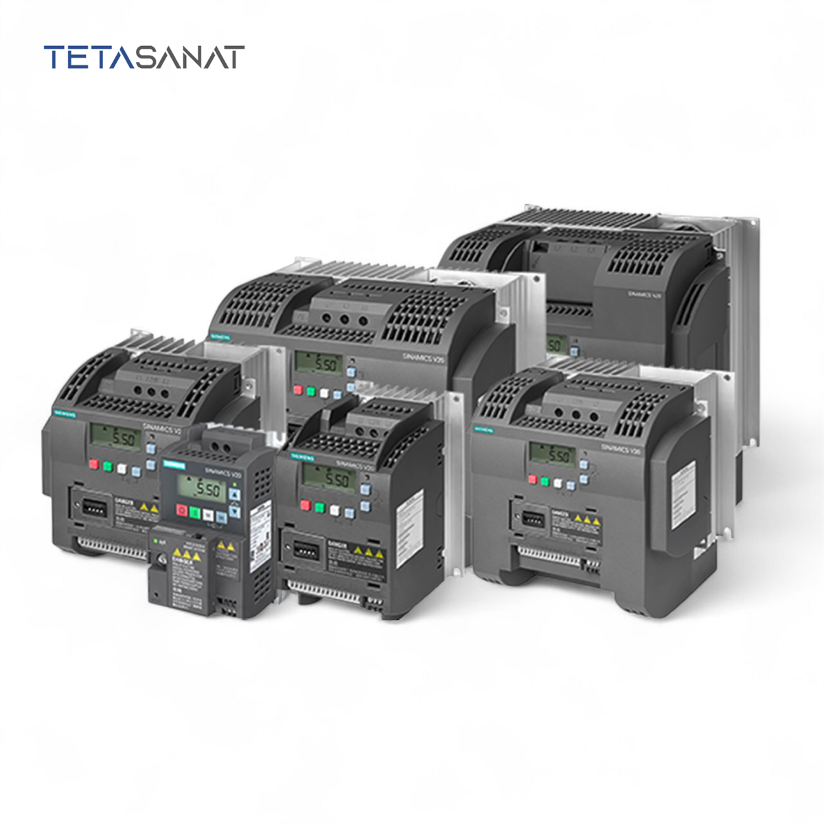 SIMENS-V20-3 اینورتر سه فاز 0.75kW زیمنس 6SL3210-5BE17-5CV0 - تصویر 1