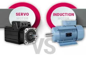 تفاوت سروو موتور و موتور آسنکرون | بررسی کنترل حلقه بسته، پاسخ دینامیکی، گشتاور و انتخاب مناسب در کاربردهای صنعتی.
